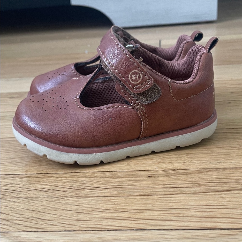 Stride Rite Brown Mary Jane Casual Shoe for Kids